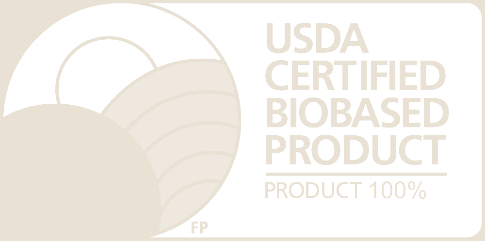 USDA Certified Biobased Product — Product 100%